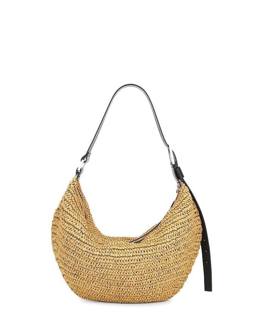 AllSaints Metallic Luna Paper Shoulder Bag