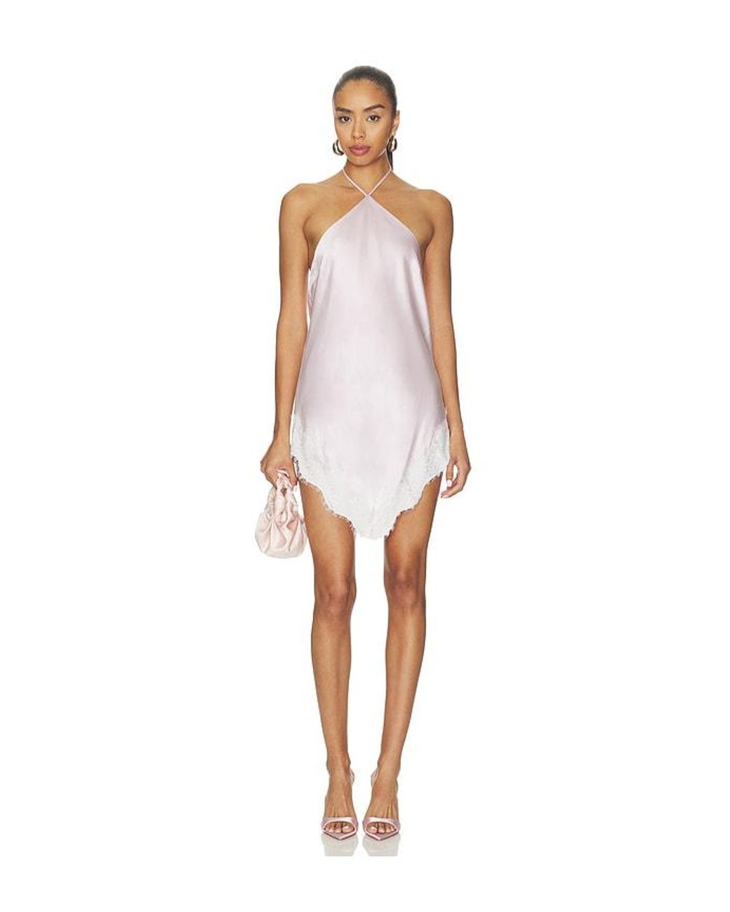Lovers + Friends White Ruth Mini Dress
