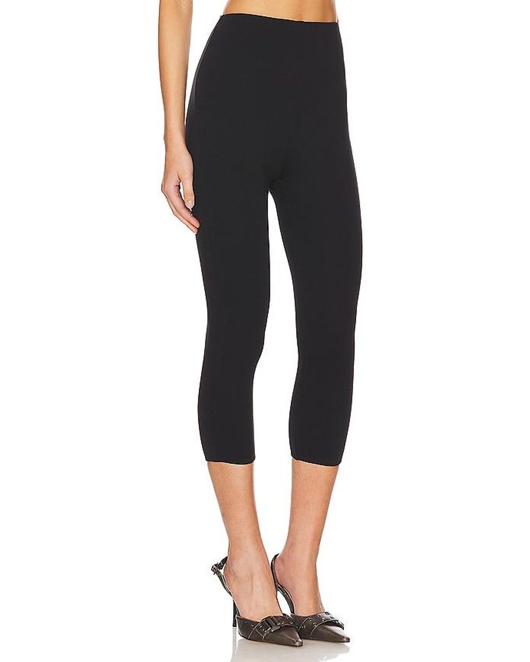 AFRM Black Ettie Essential Pant