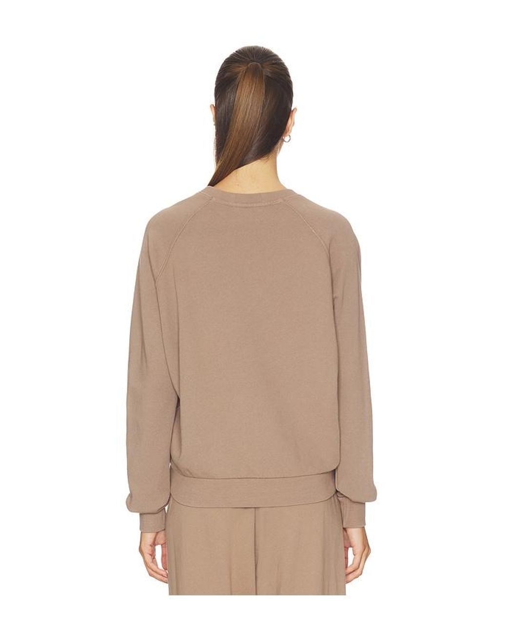 PERFECTWHITETEE Natural French Terry Sweatshirt
