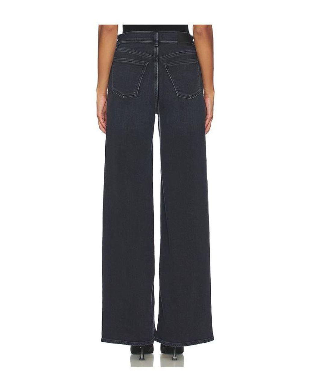 Citizens of Humanity Blue Issy Wide Leg Jeans