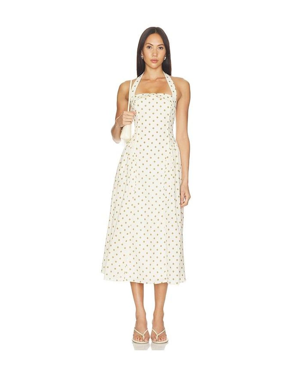 Astr White Marianna Dress