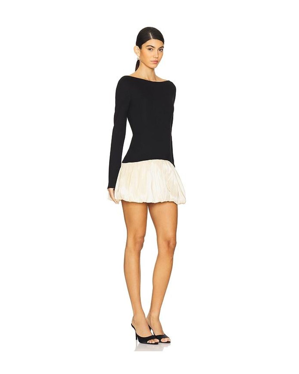 MAJORELLE Black Marla Mini Dress