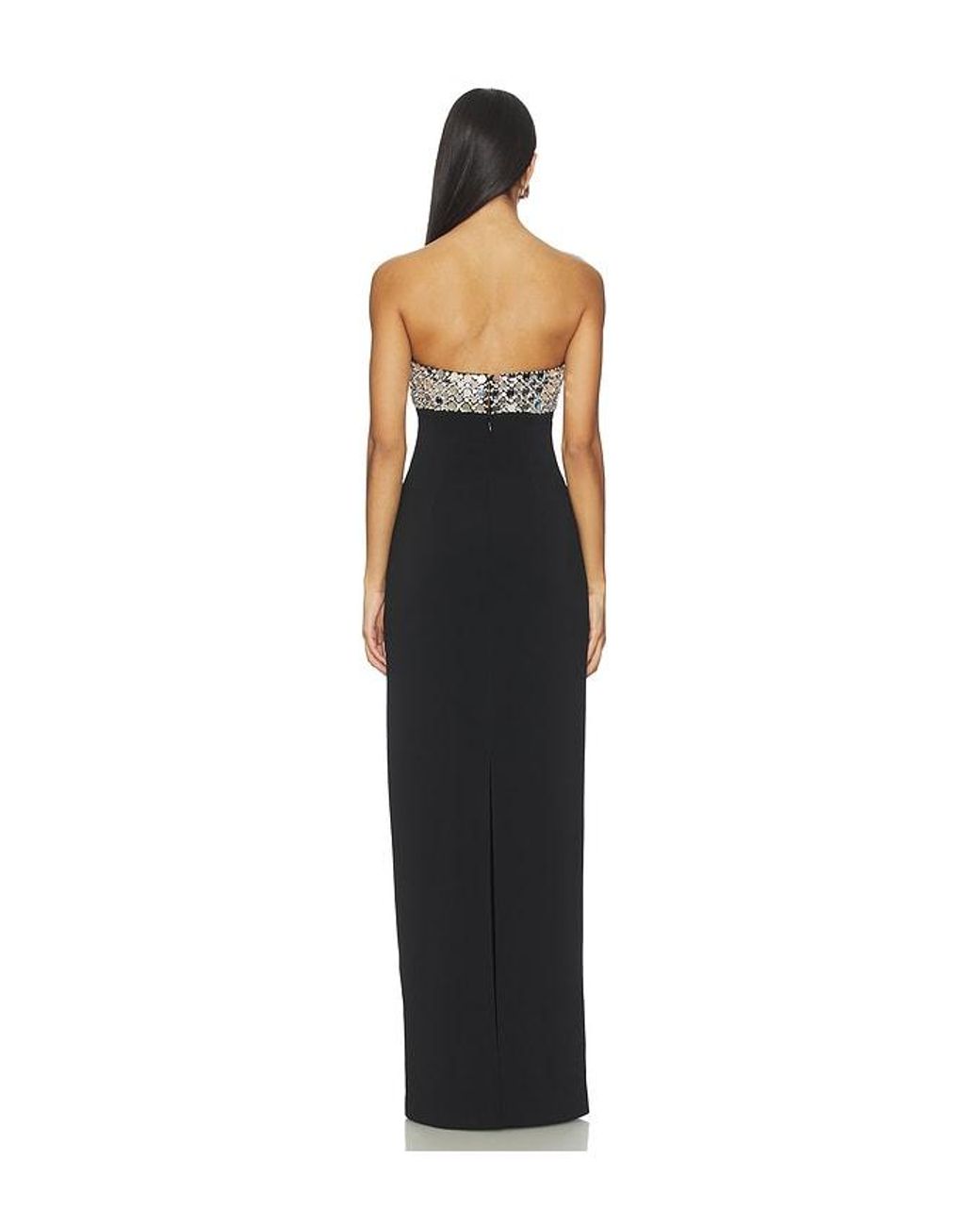 retroféte Black Esmerelda Dress
