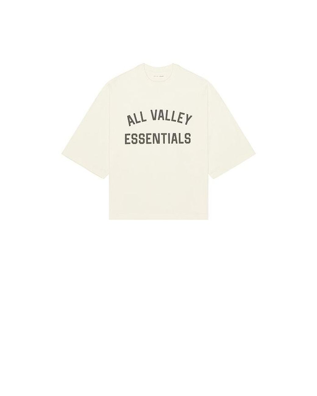 Fear Of God White Merch Tee for men