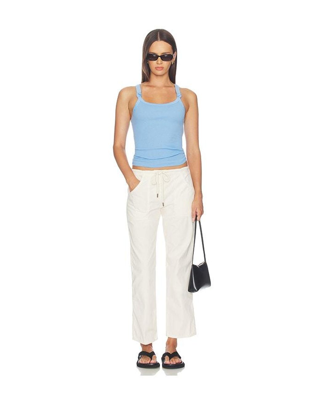 Re/done White Laguna Pants