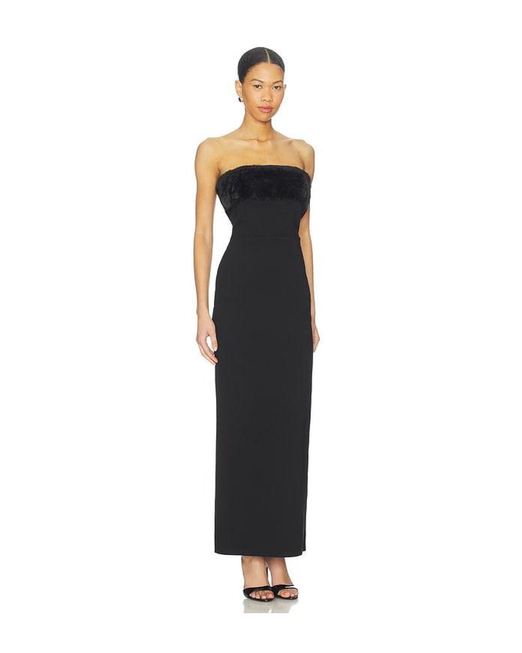 superdown Black Audrey Maxi Dress