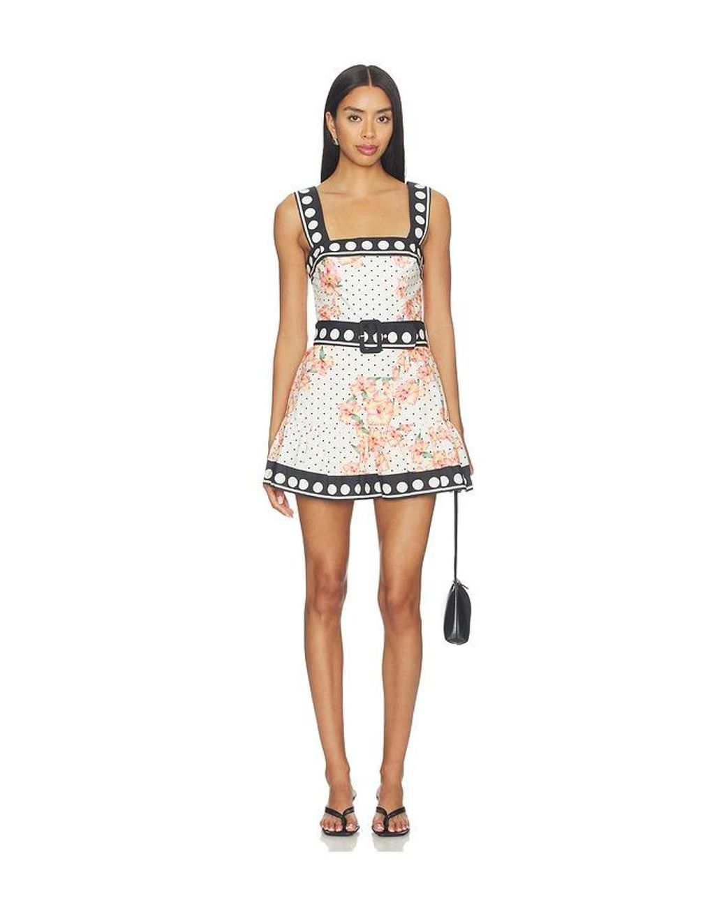 Amanda Uprichard Multicolor X Revolve Lena Skort Romper