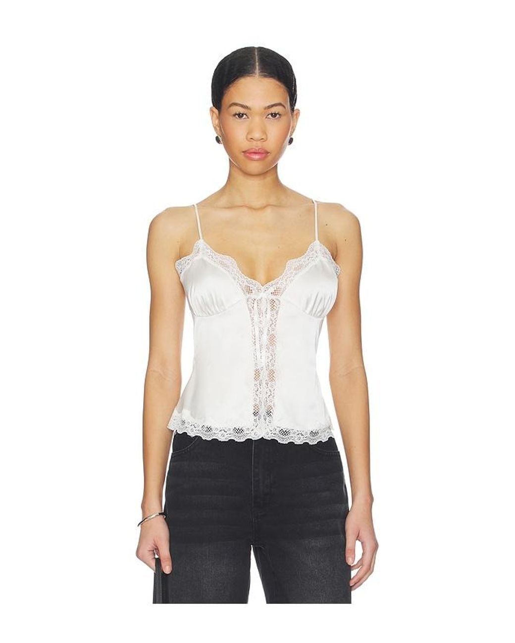 GUIZIO White Blair Top