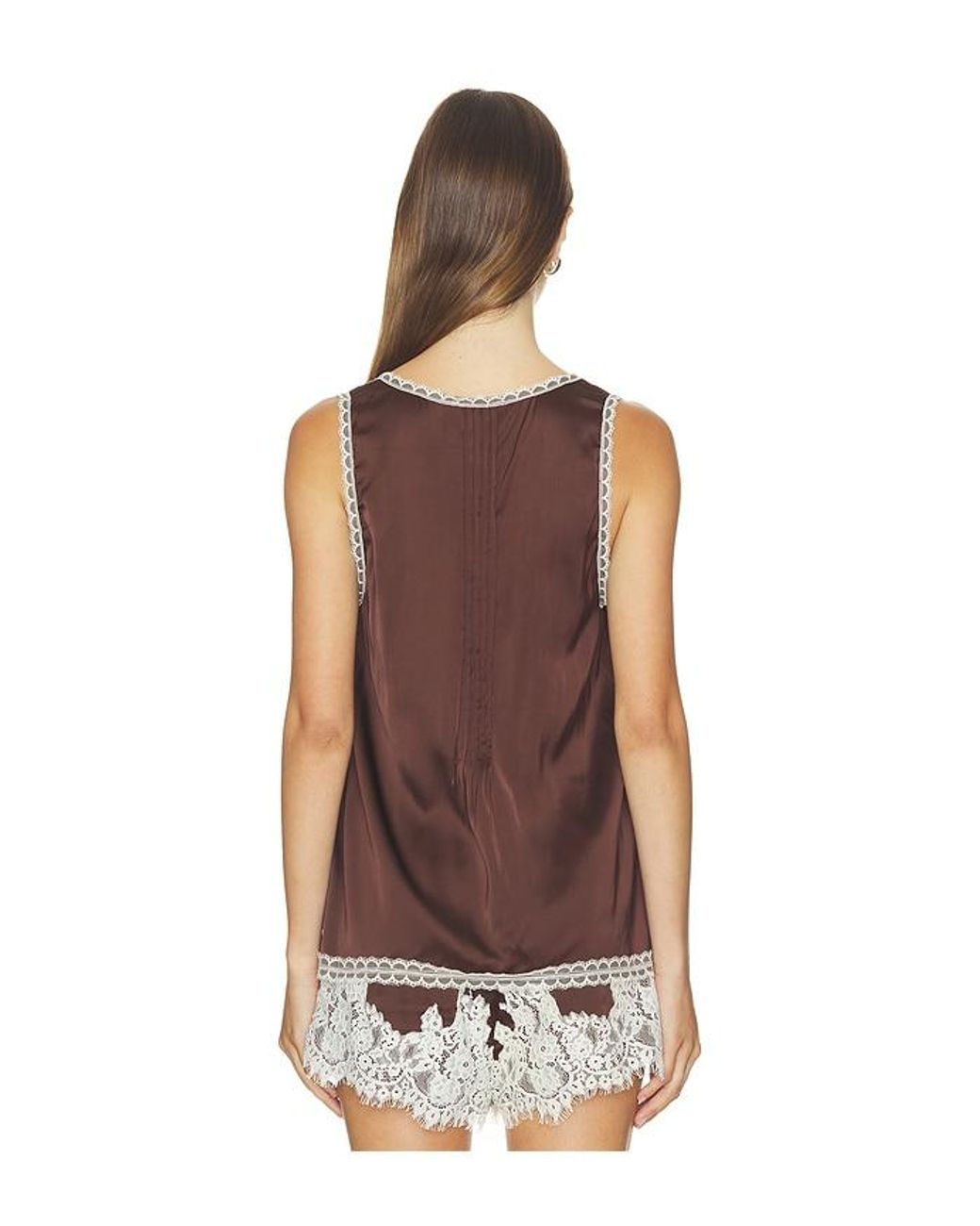 Show Me Your Mumu Brown Sandra Top