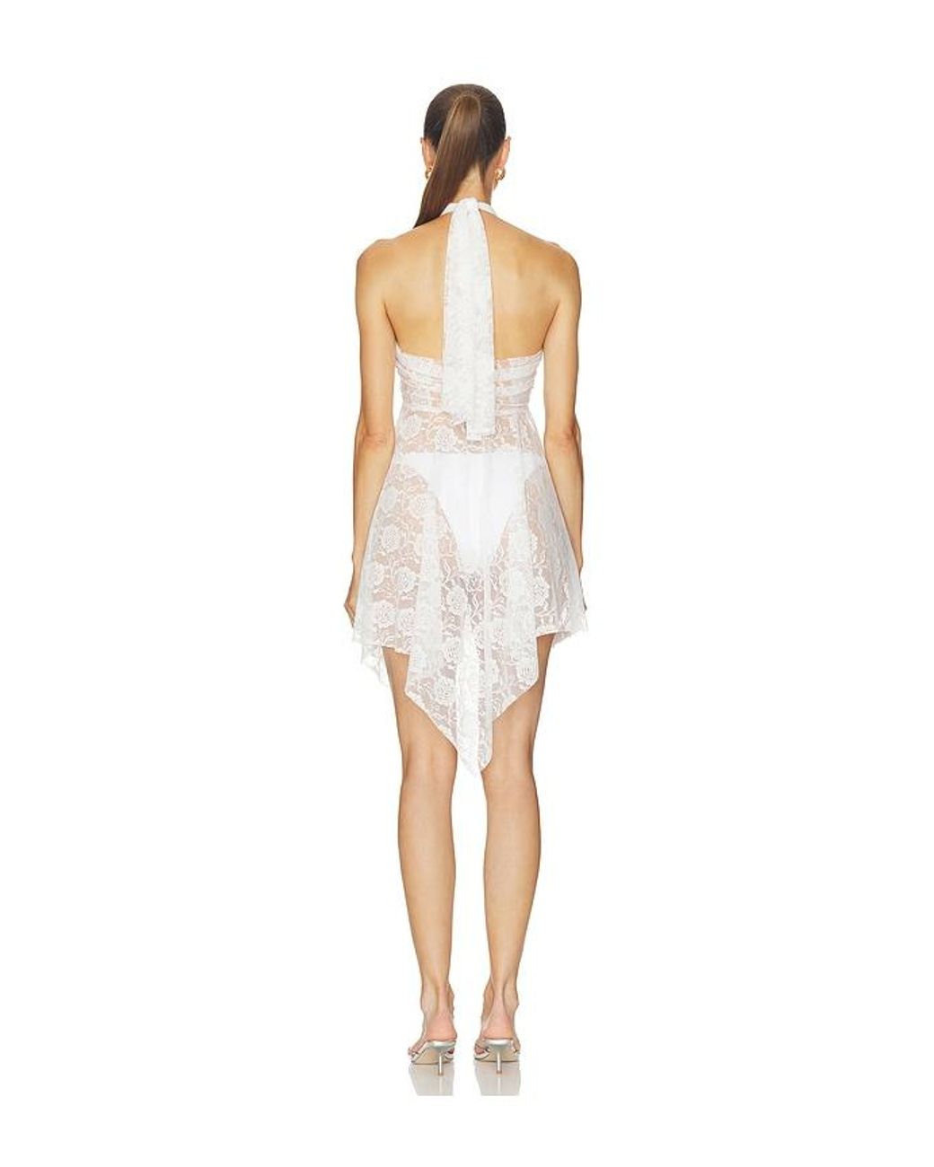 Norma Kamali White Convertible Dress