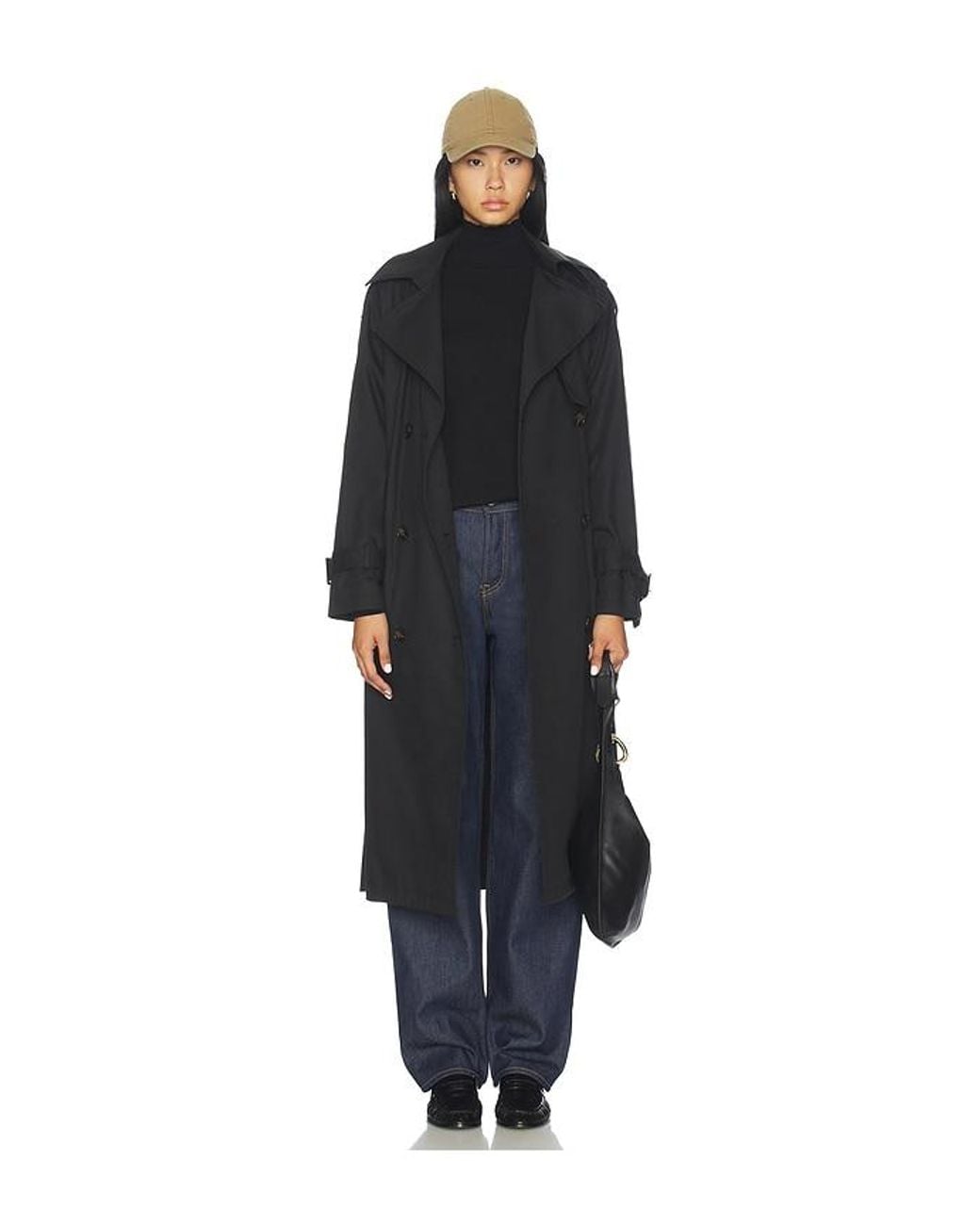 ALL THE WAYS Black Clarke Turtleneck Sweater