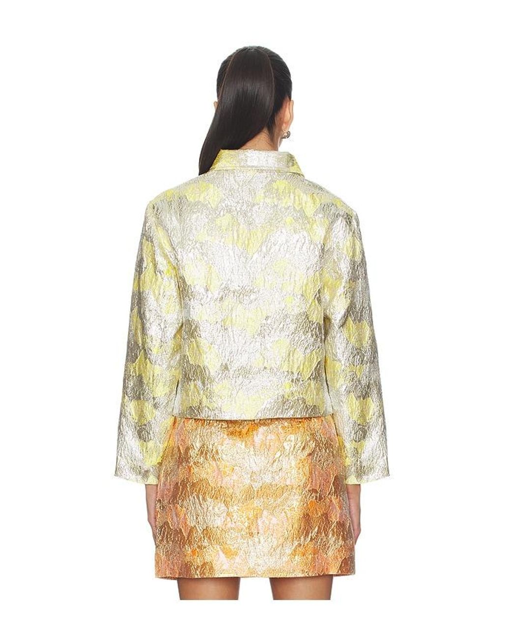 RENGGLI Natural Brocade Jacket