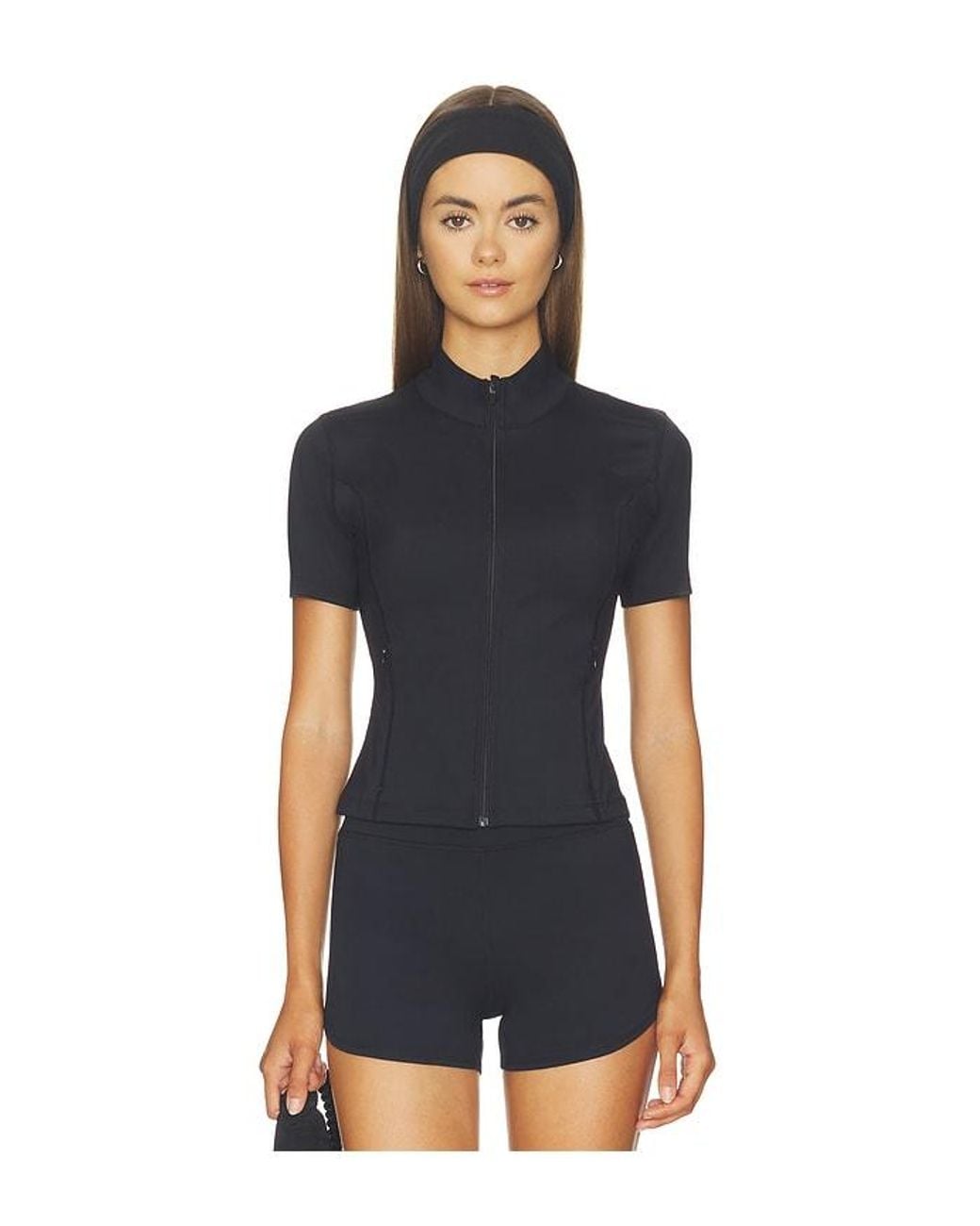 WellBeing + BeingWell Blue Flowwell Gia Jacket