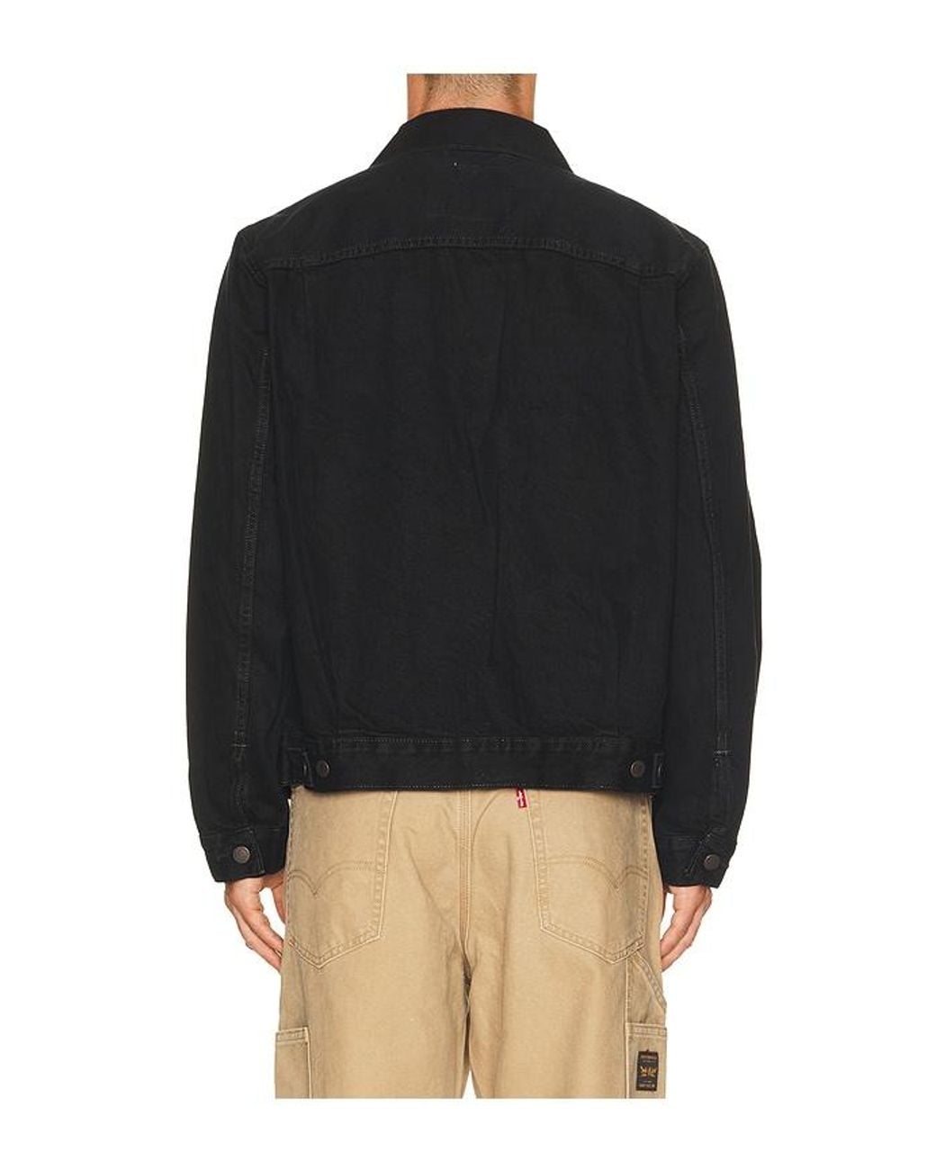 Levi's Black Type 2 Trucker Jacket for men