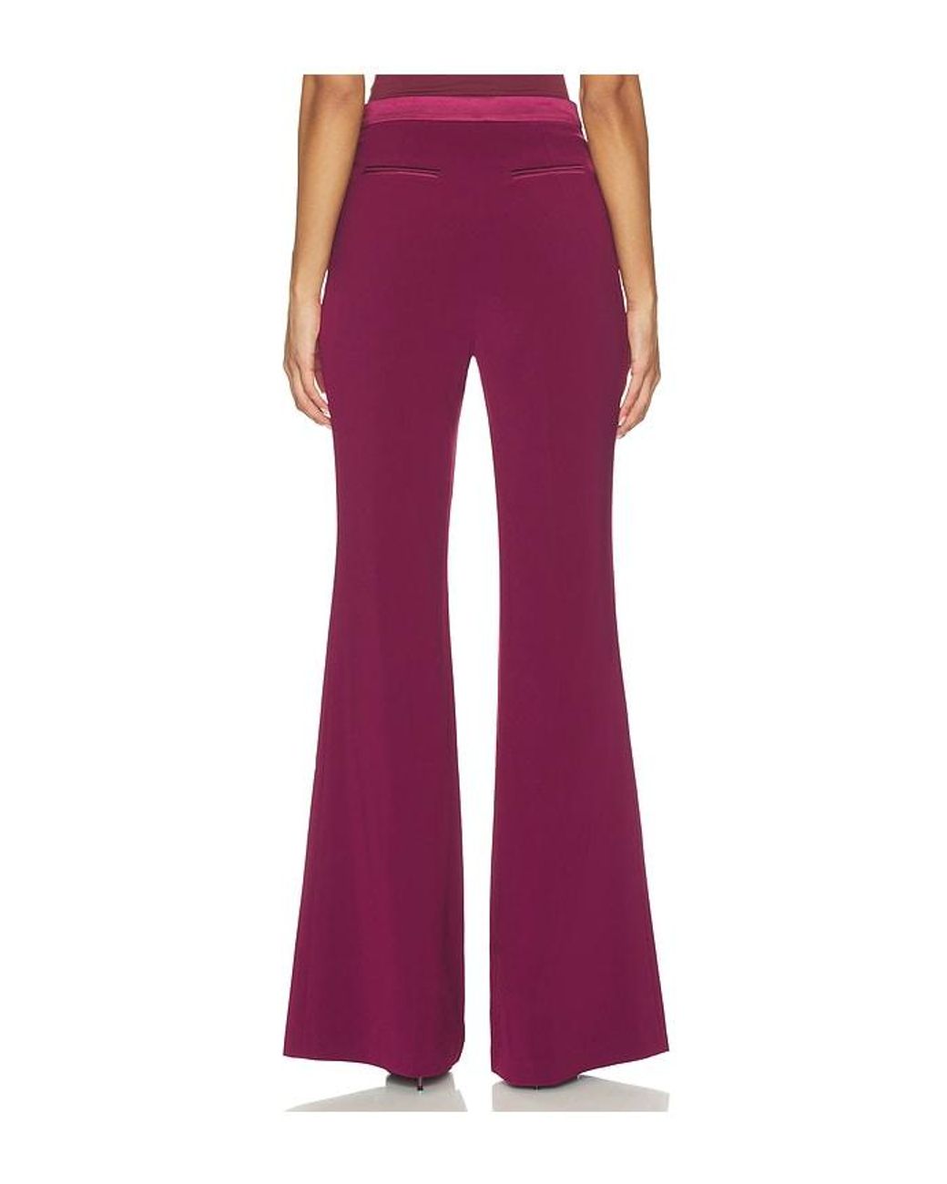 Nadine Merabi Red Charlotte Trousers