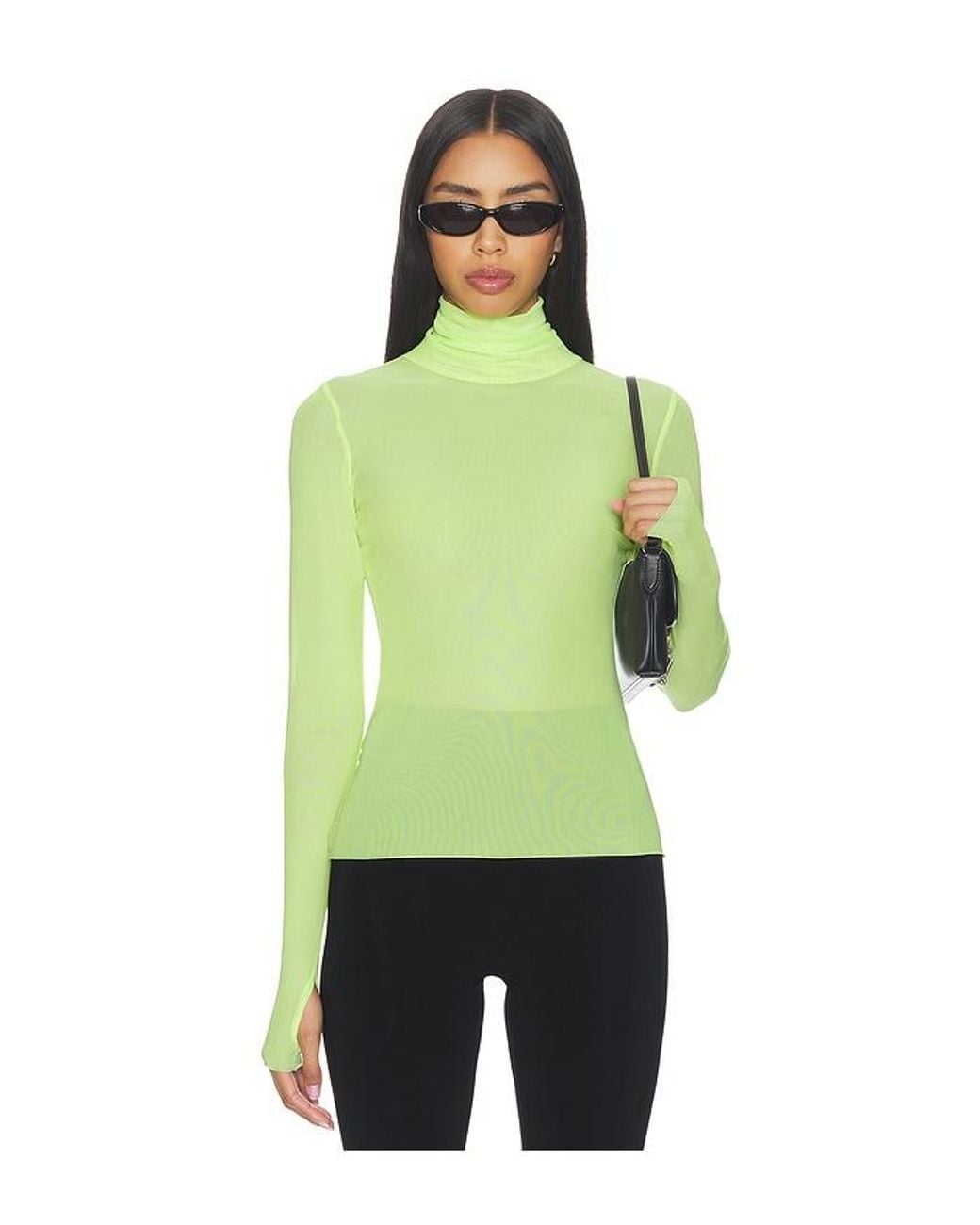AFRM Green Zadie Top