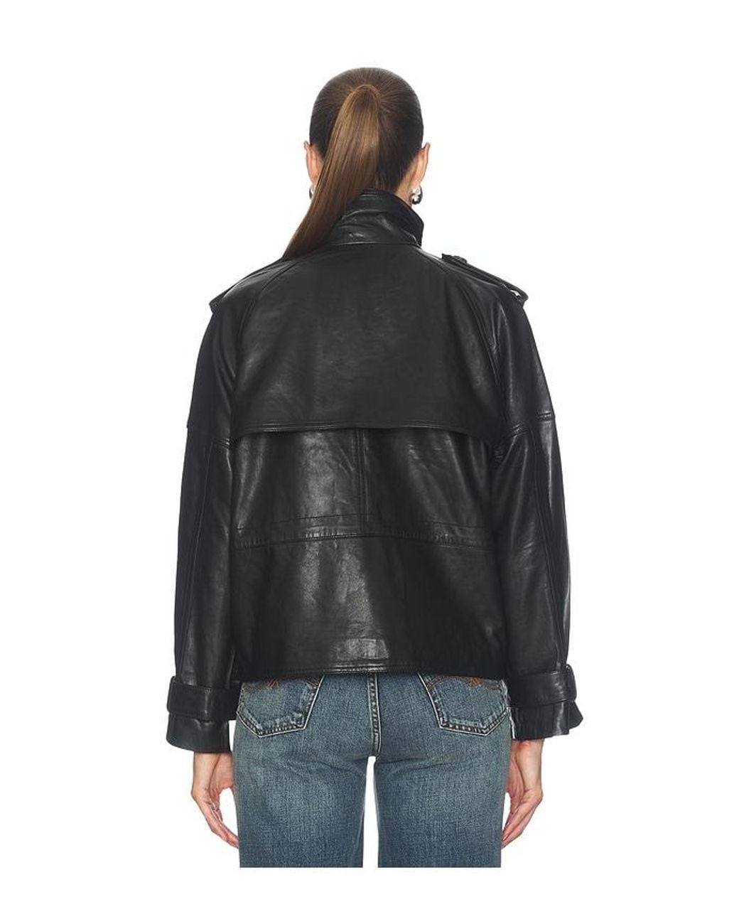 AllSaints Black Serne Jacket