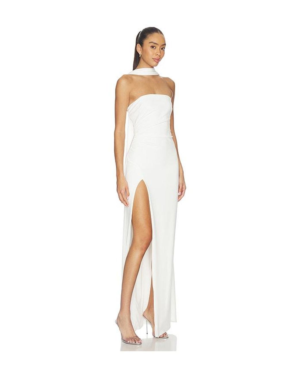 Katie May White Evie Gown