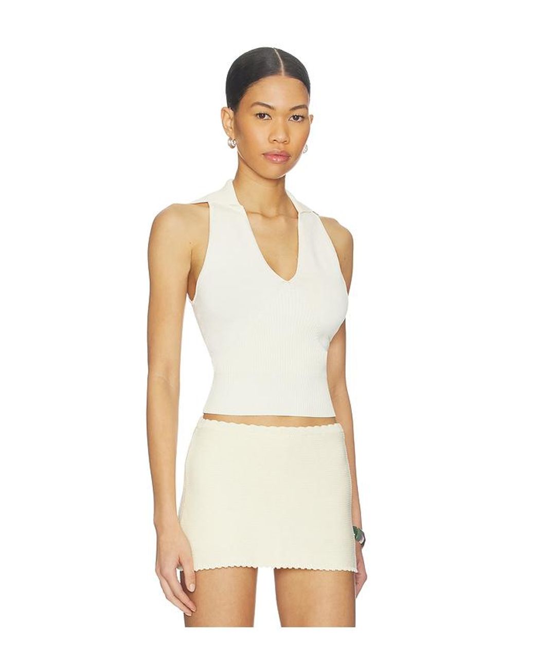 Solid & Striped Natural Oberteil Shelby