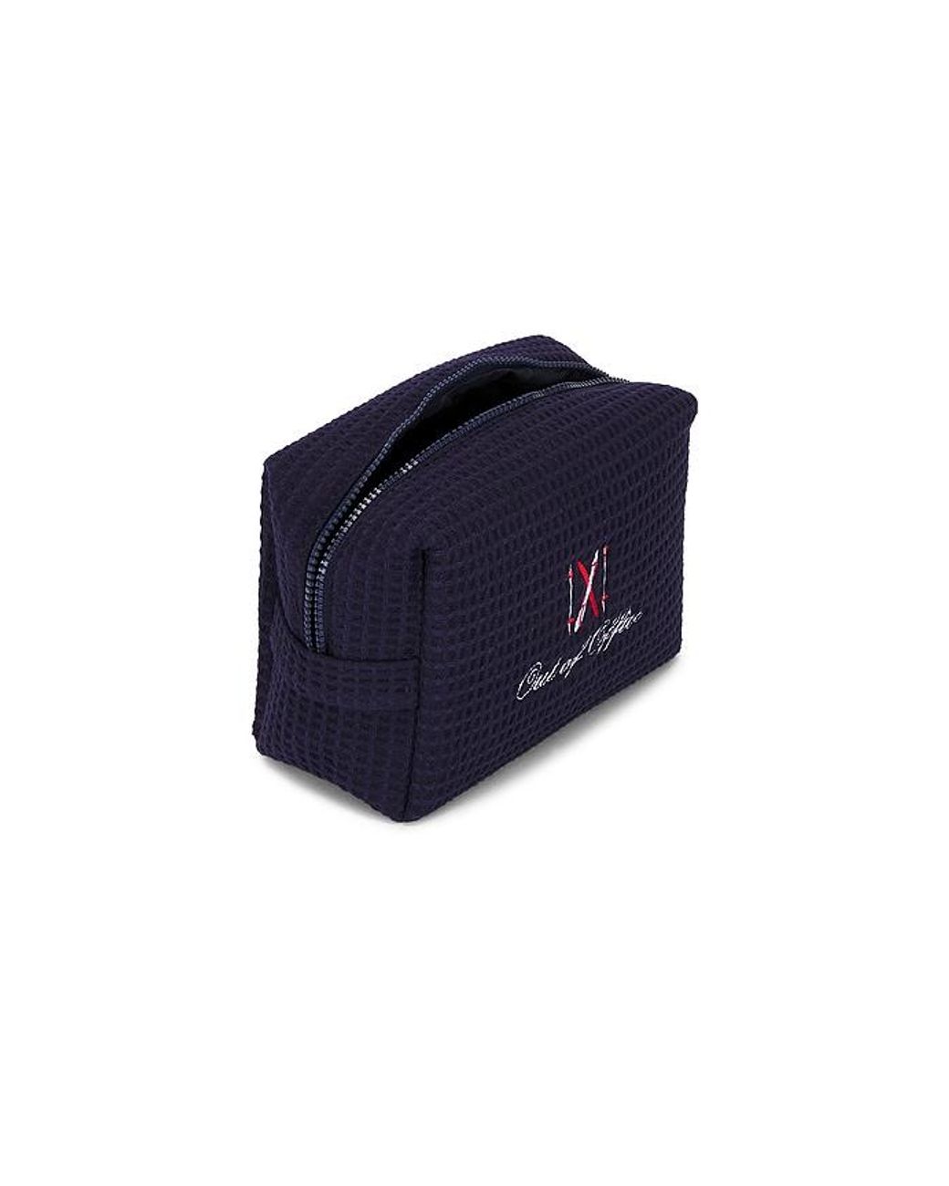 Abode Blue Ski Vacation Waffle Pouch