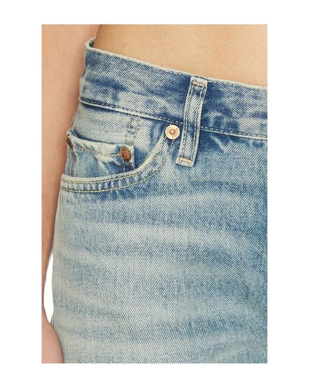 Re/done Blue The Slim Cig Jeans