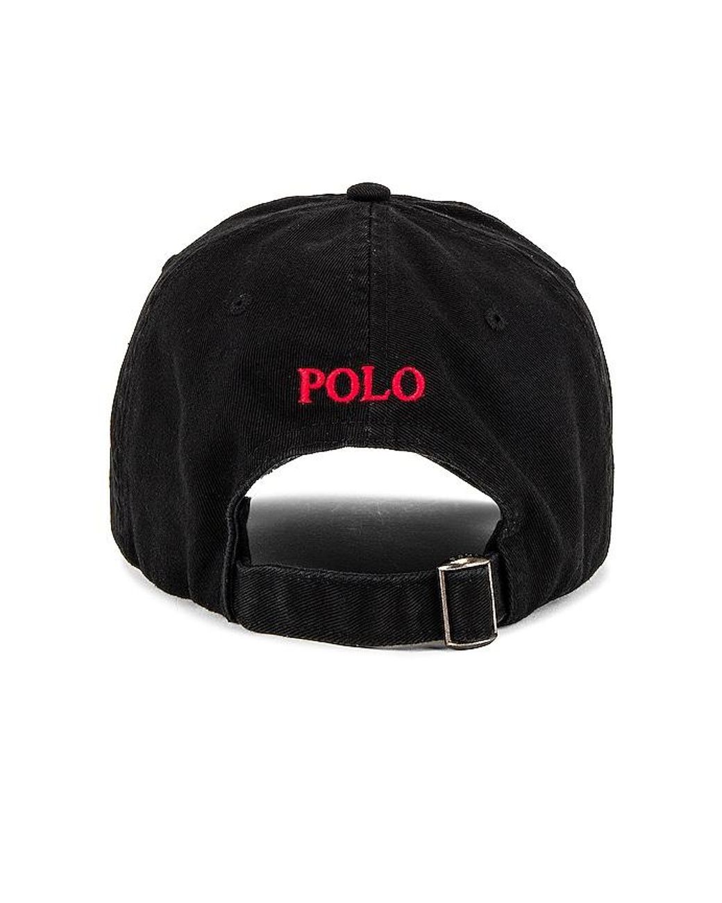 Polo Ralph Lauren Black Polo Logo Cap