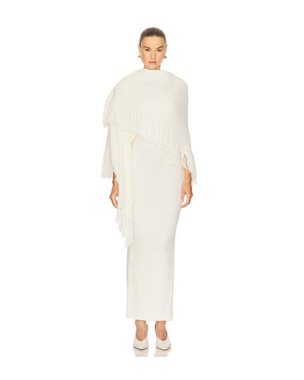 SELMACILEK White Strapless Dress