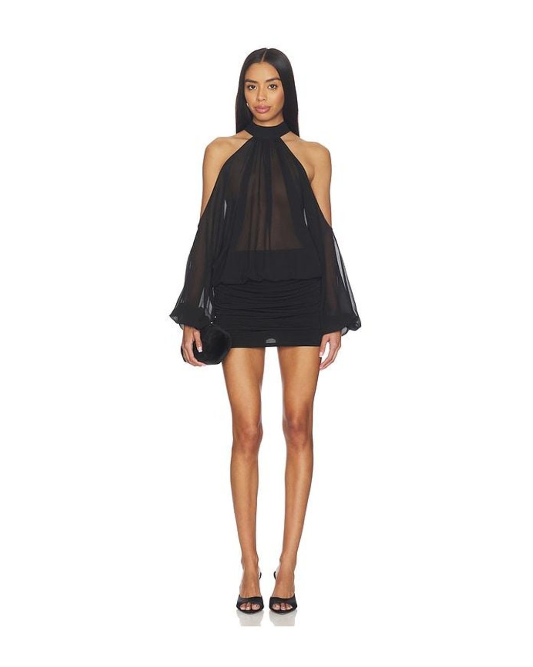 Nbd Black Kiora Mini Dress