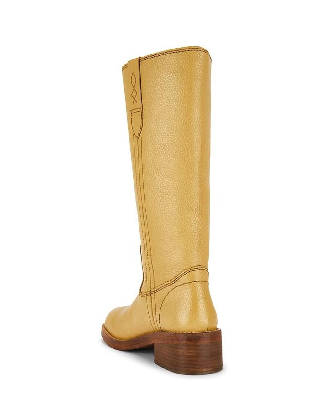 Free People Yellow Blaze Pull On Boot