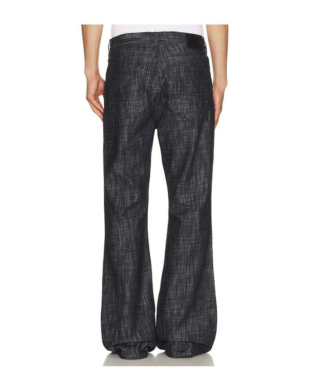 Hudson Black Hendrix Flare Jean for men