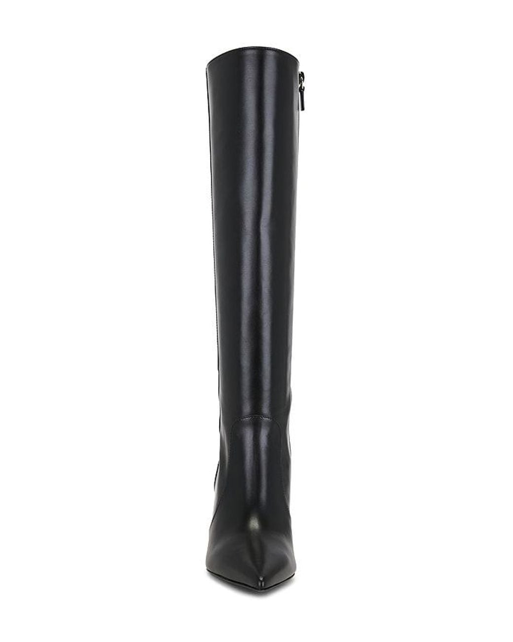 Stuart Weitzman Black Boot Vinnie Zip 85