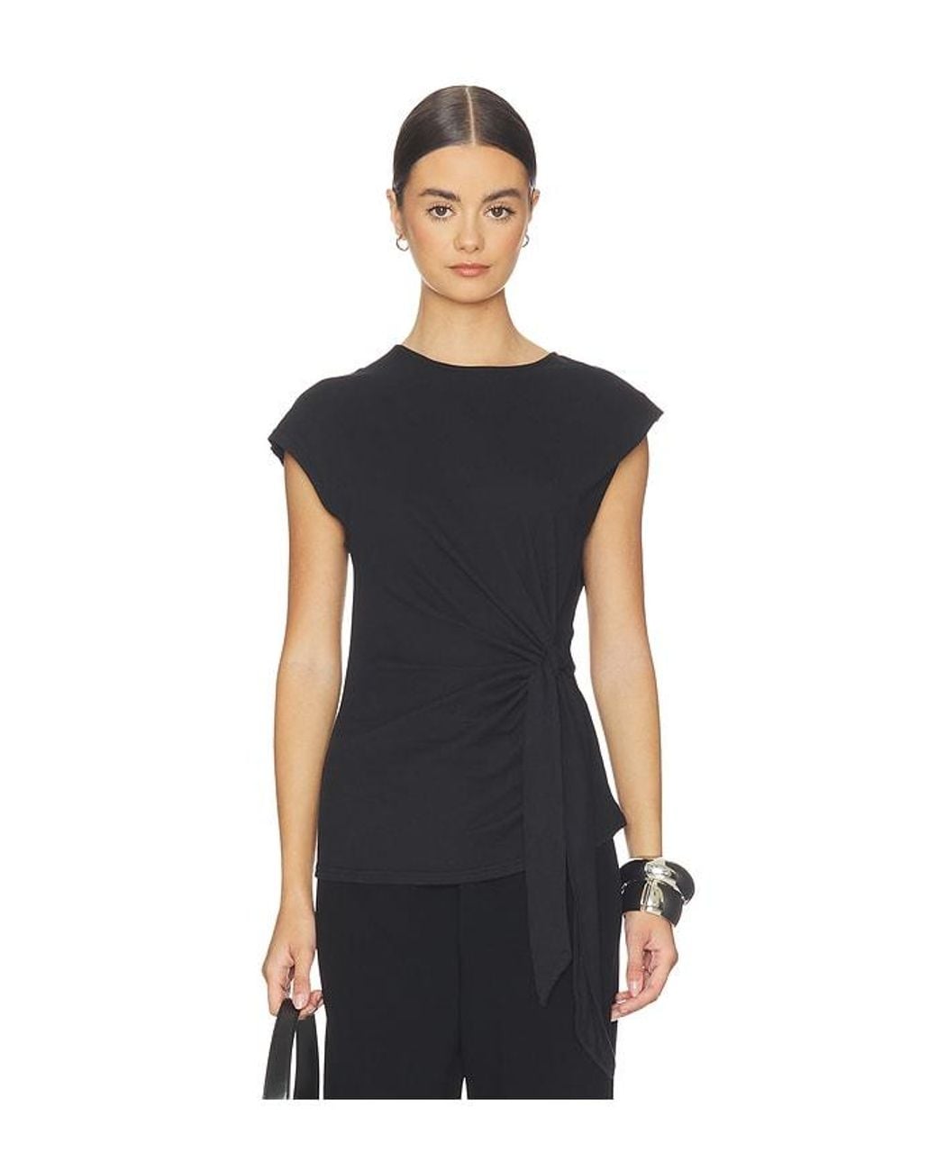 Rails Black Gabbie Top
