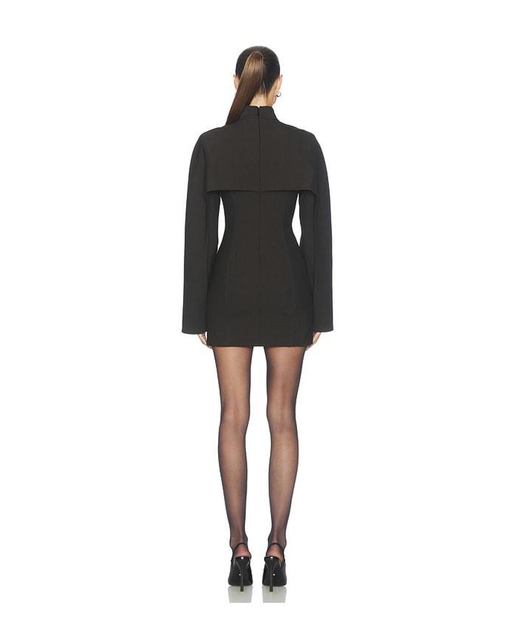 Camila Coelho Black Noeme Mini Dress