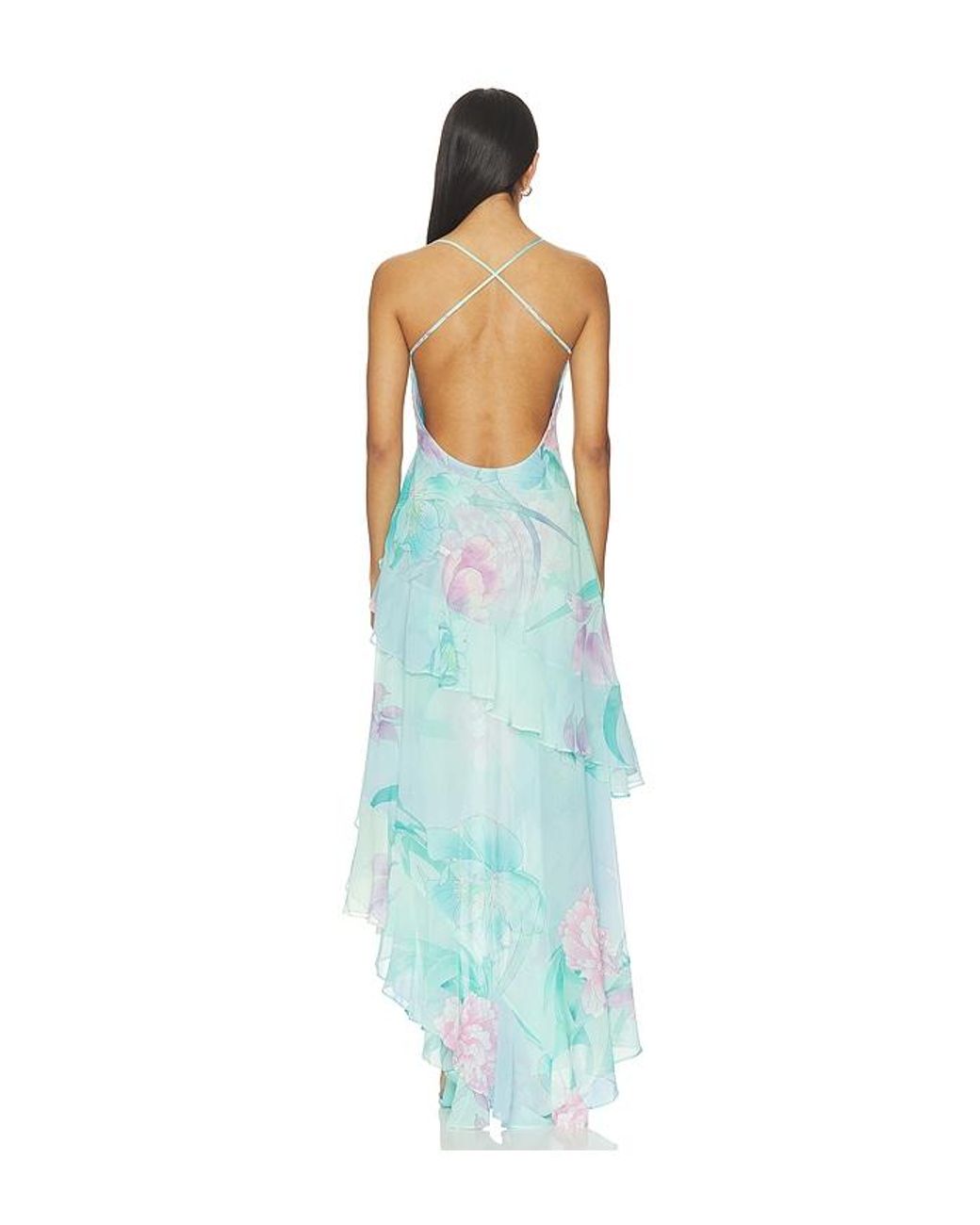 retroféte Blue Samara Dress