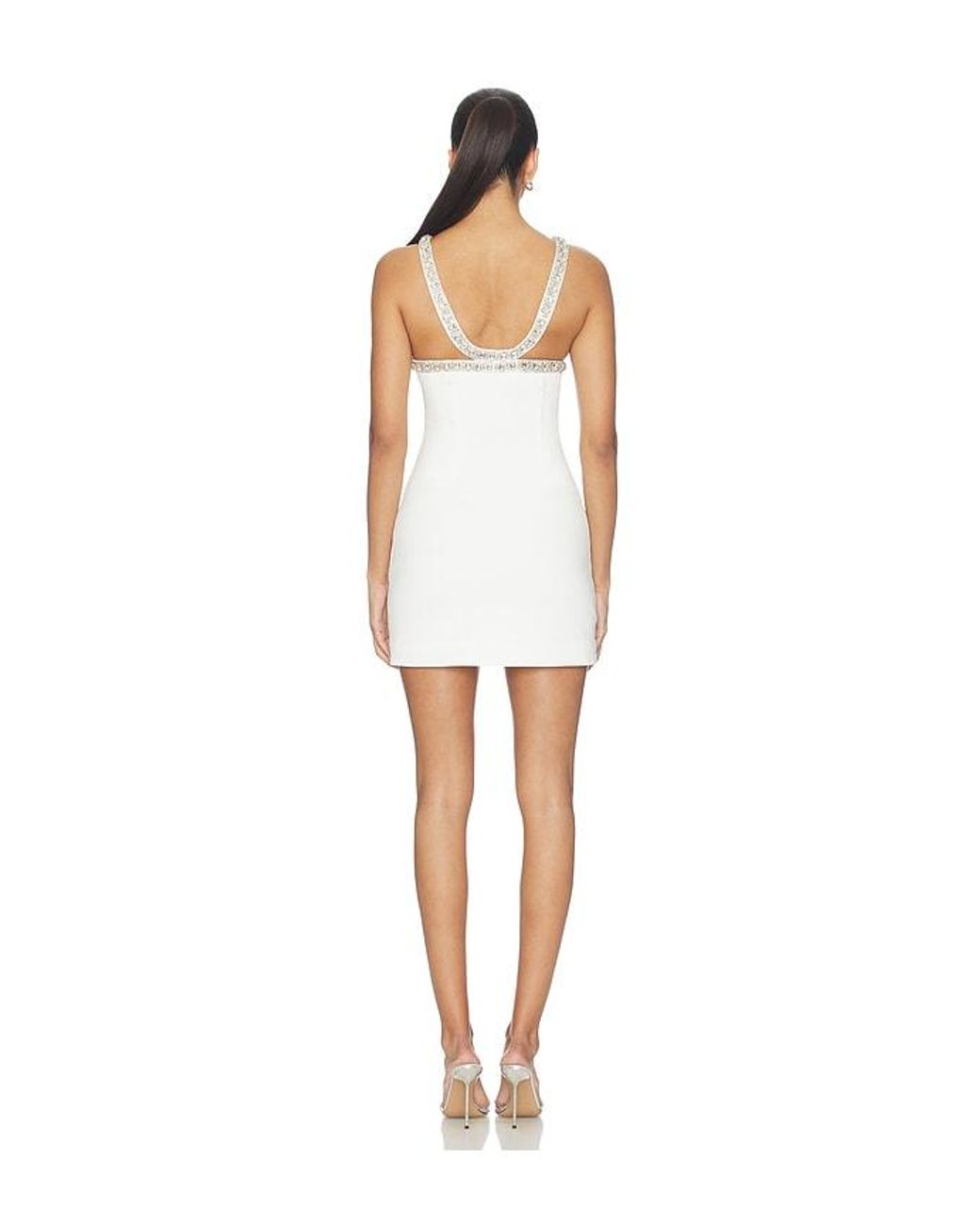 retroféte White Ailsa Dress