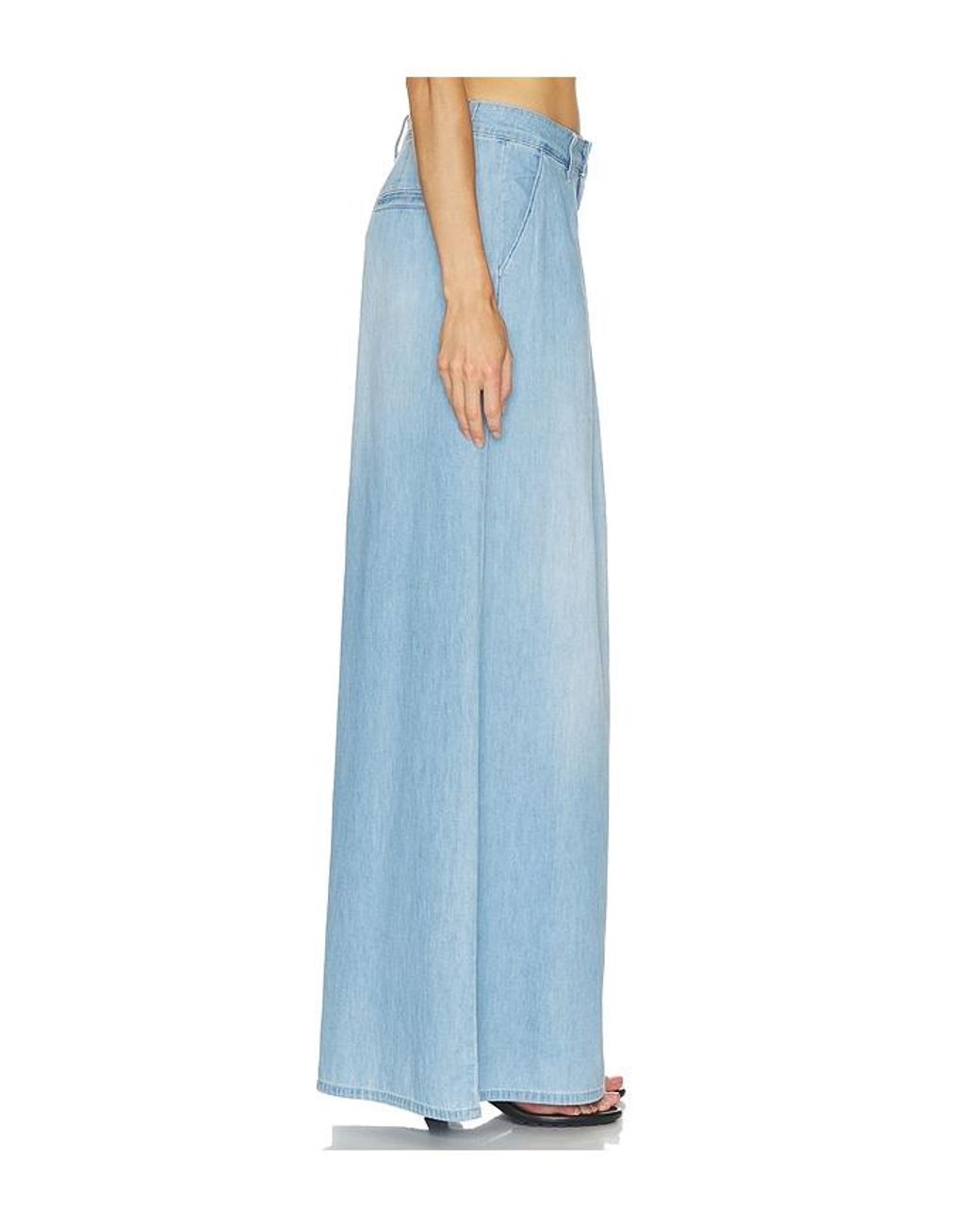 L'Agence Blue Lorenza Palazzo Jeans