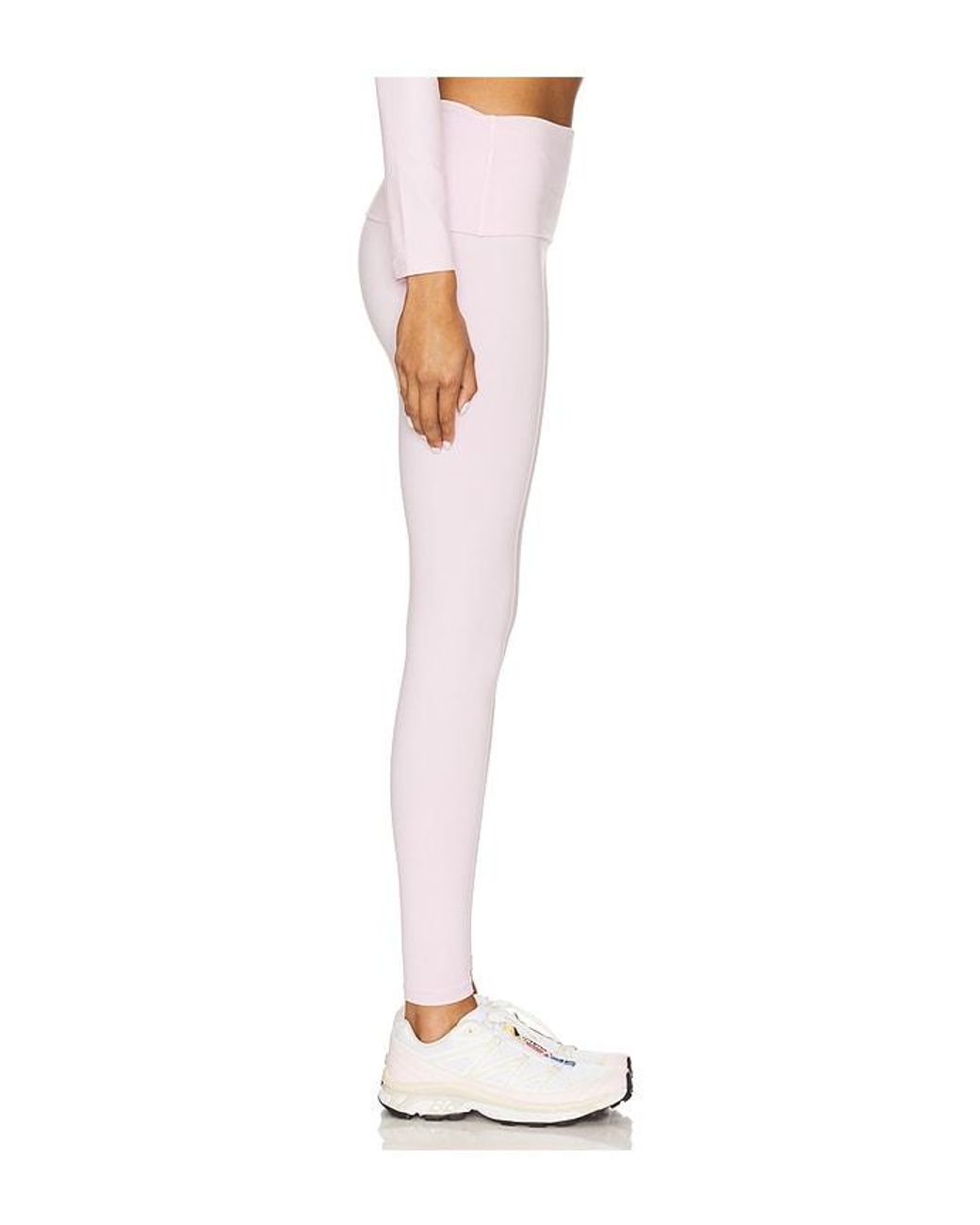 Year Of Ours White Ballet Fold Over Legging