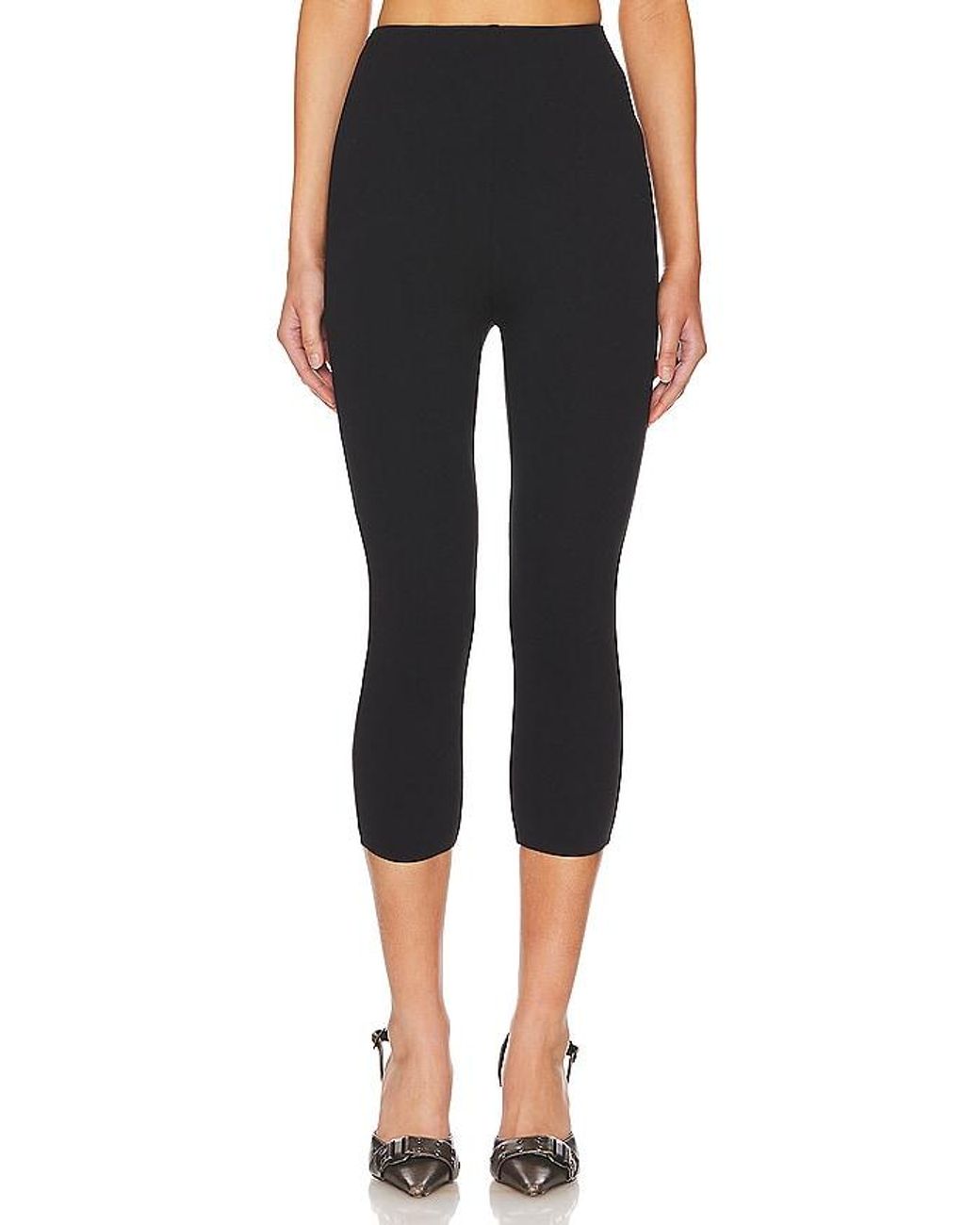 AFRM Black Ettie Essential Pant