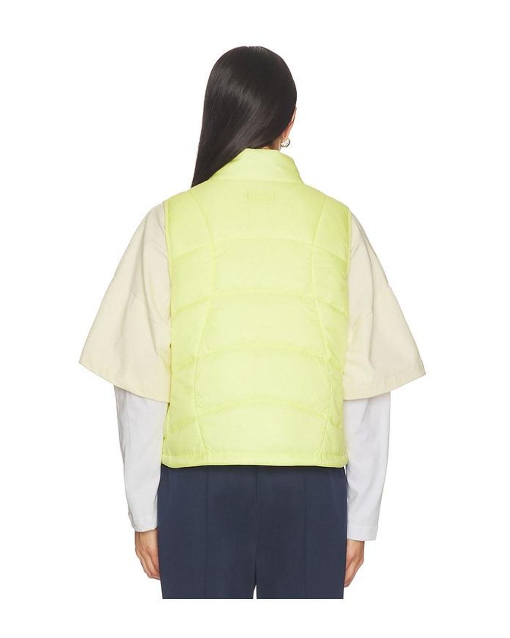 Halfdays Yellow Claude Insulated Vest