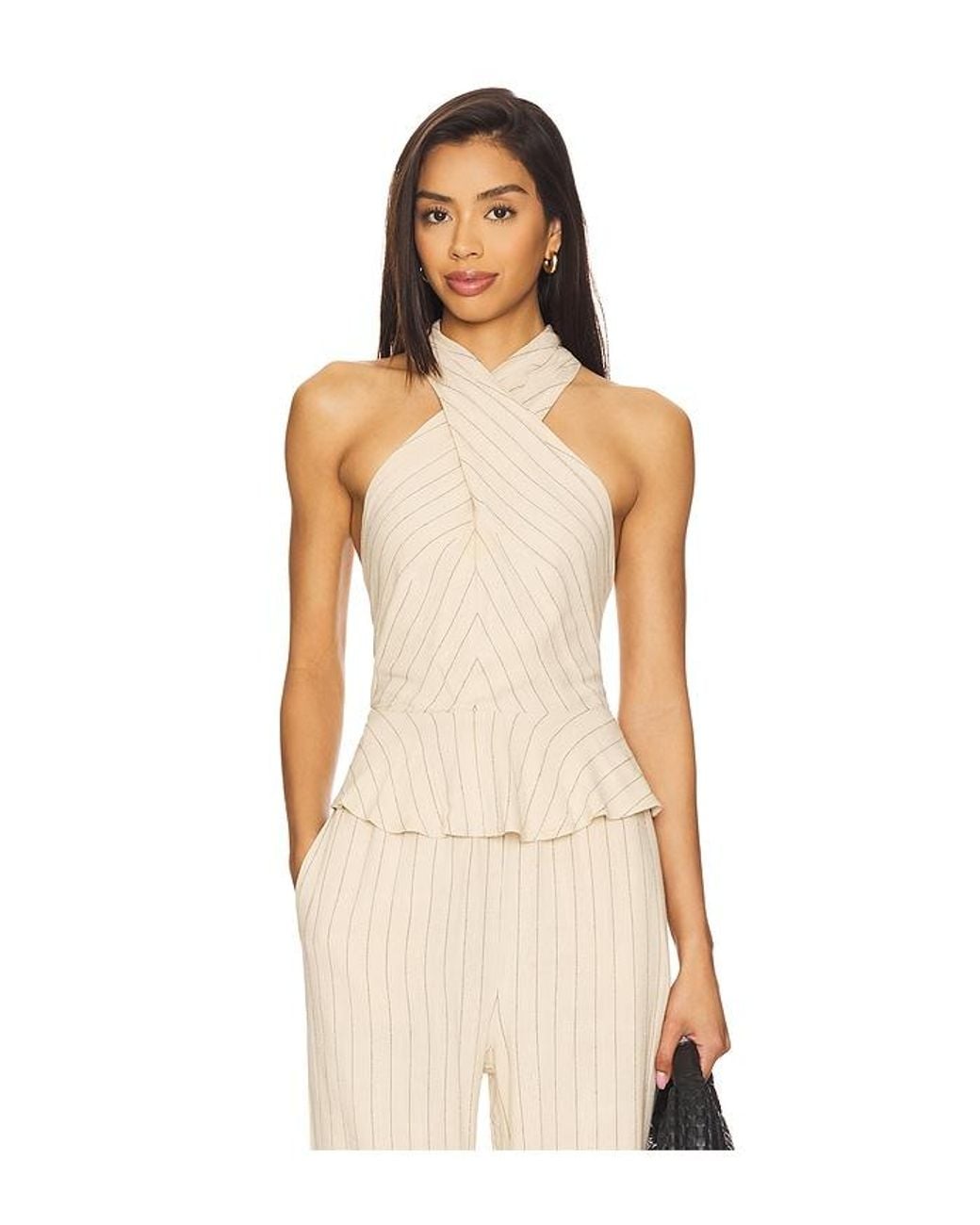 Steve Madden Natural Kosta Top