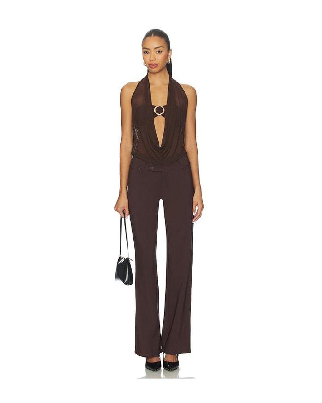 Tiger Mist Brown Makena Top