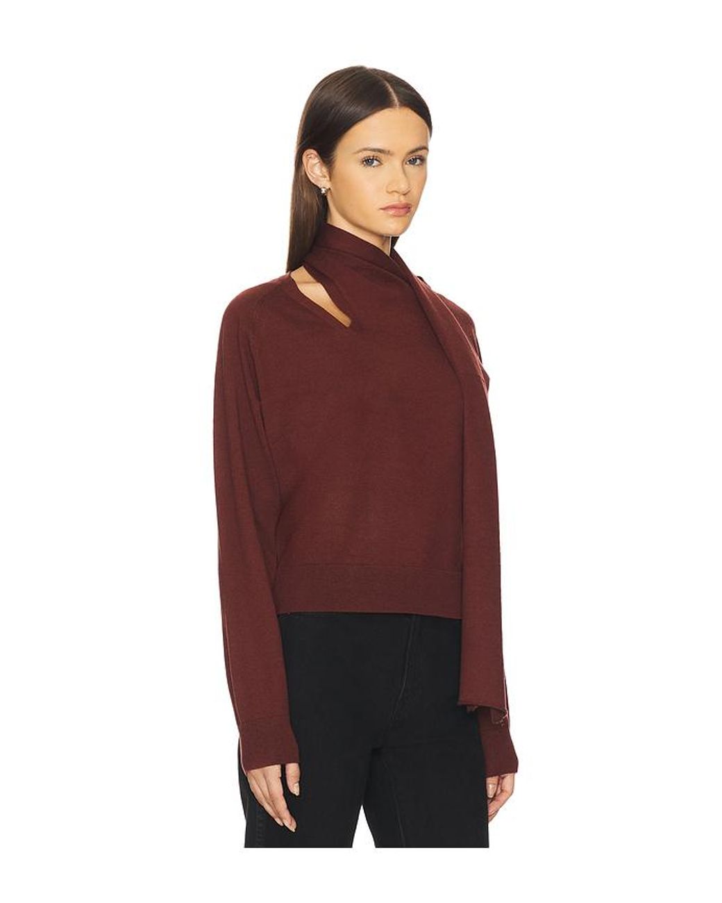 Astr Red Silvana Sweater