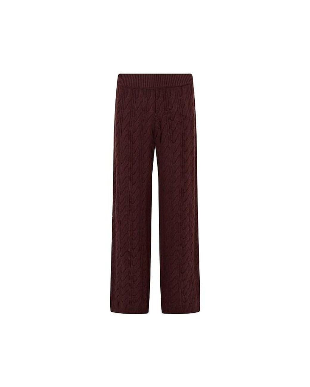 LoveShackFancy Purple Shalley Tween Pant