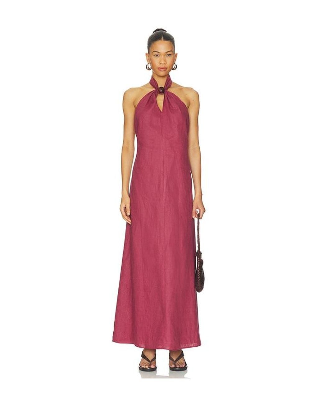 Faithfull The Brand White Lourdes Maxi Dress