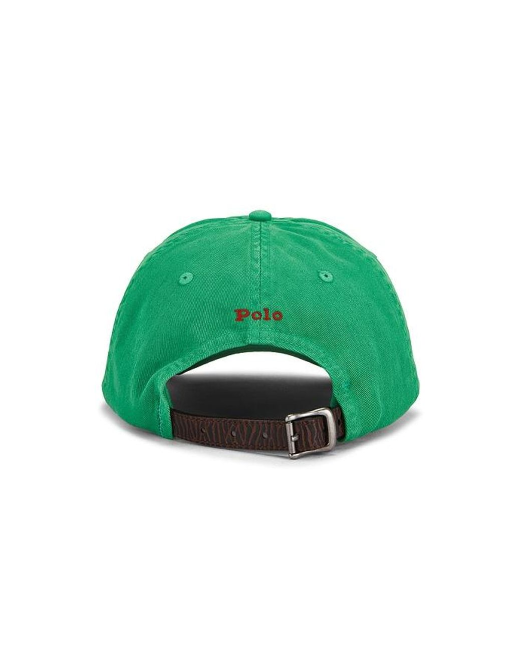 Polo Ralph Lauren Green Cotton Chino Classic Sport Cap for men