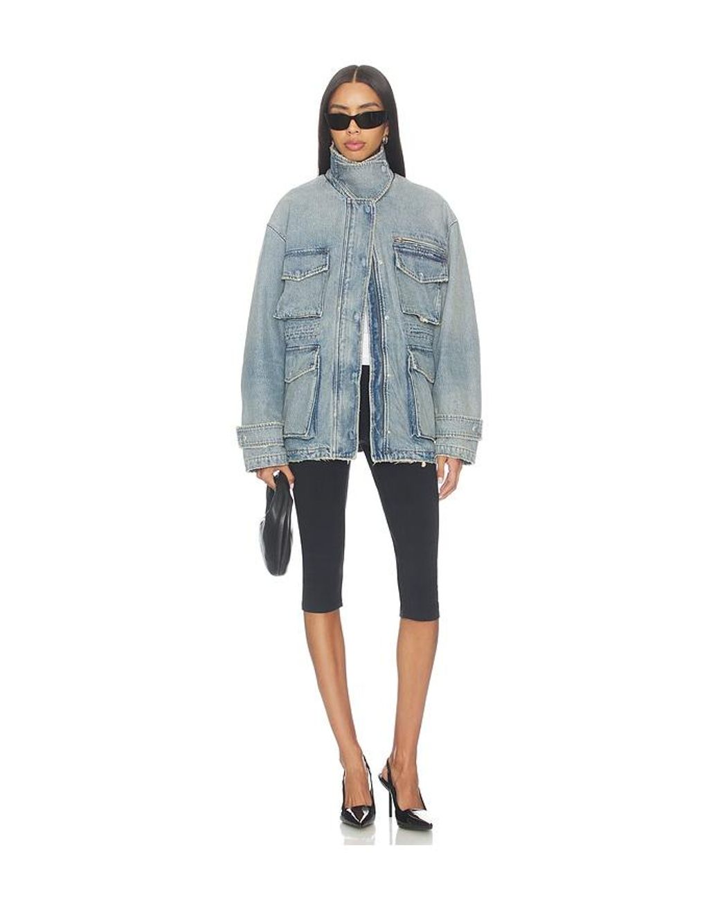 Agolde Blue Aubrey Jacket