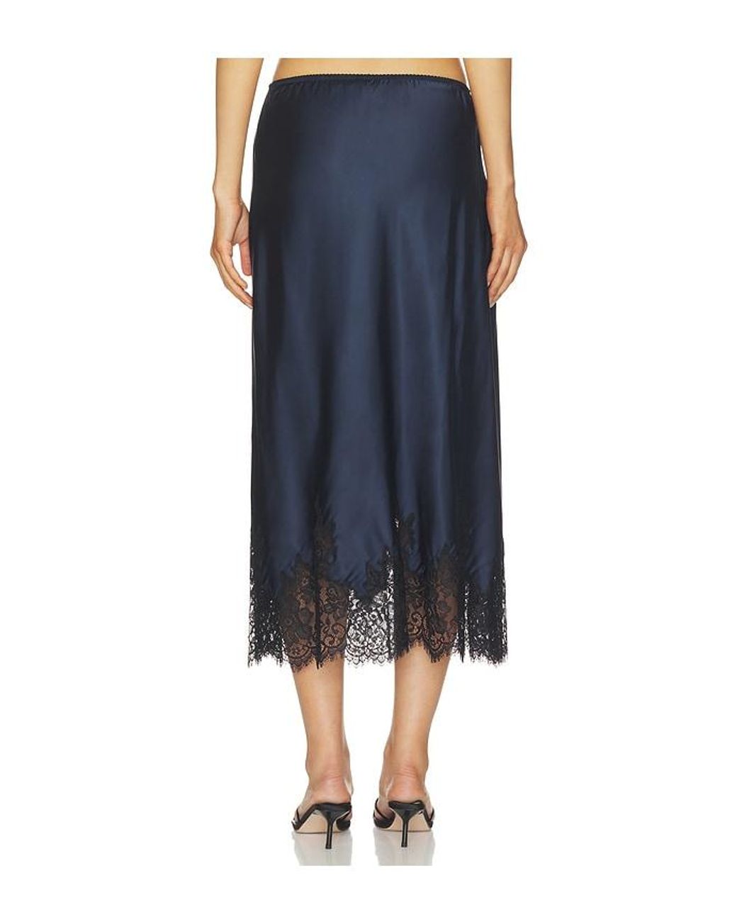PAIGE Blue Kelso Skirt
