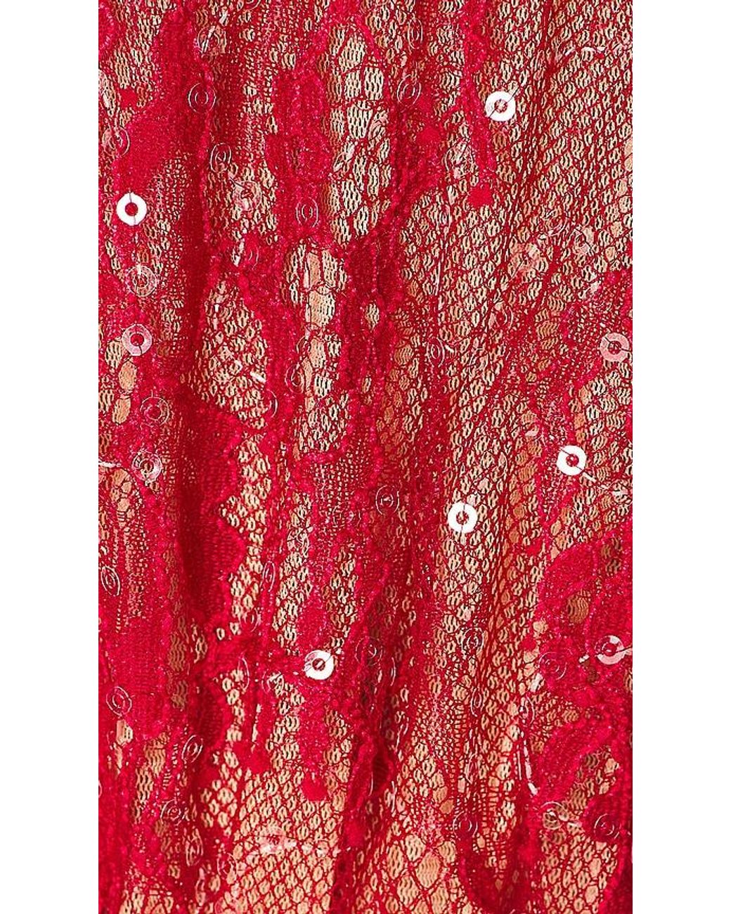 Nana Jacqueline Red Airina Dress