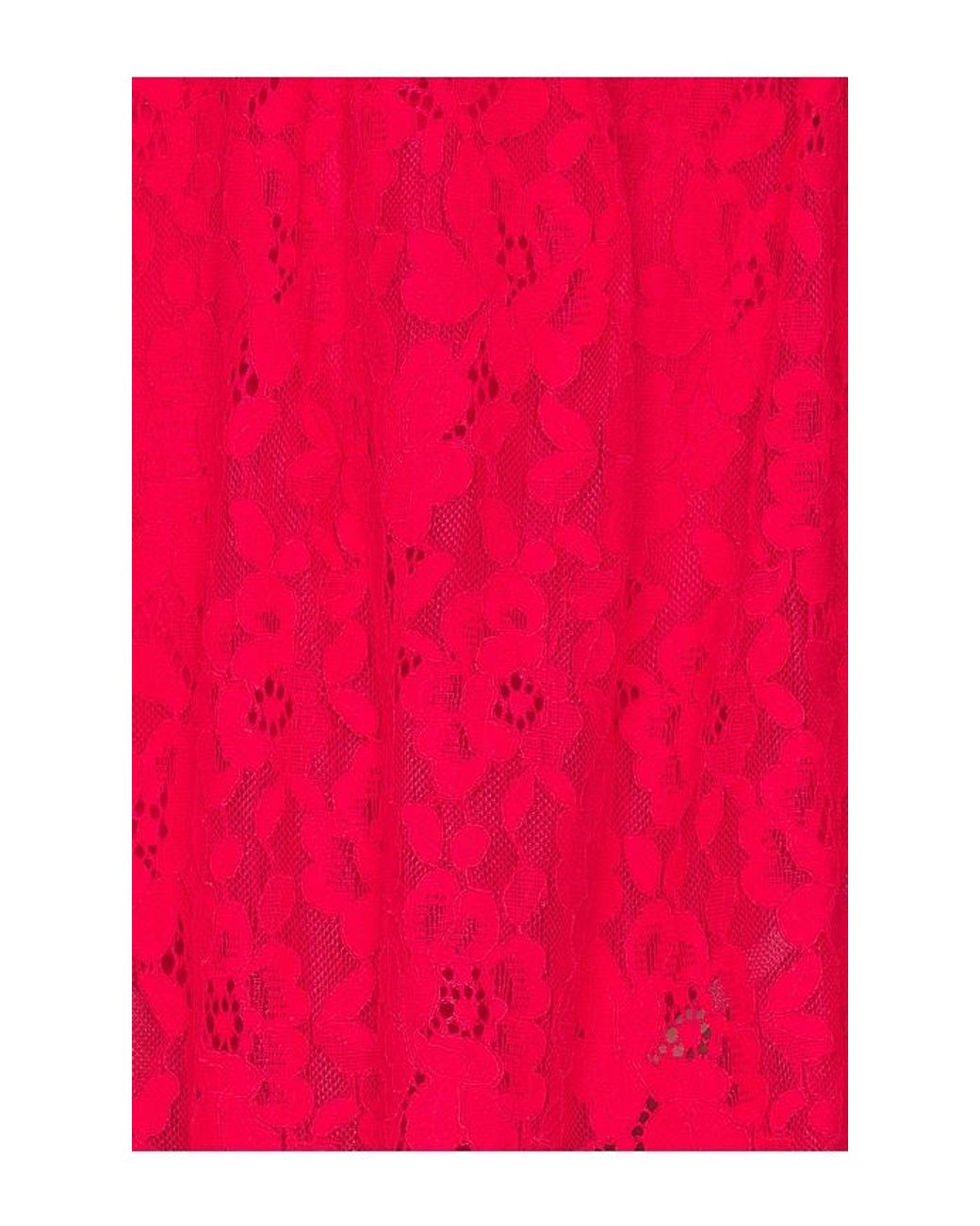 AFRM Red Aria Lace Dress